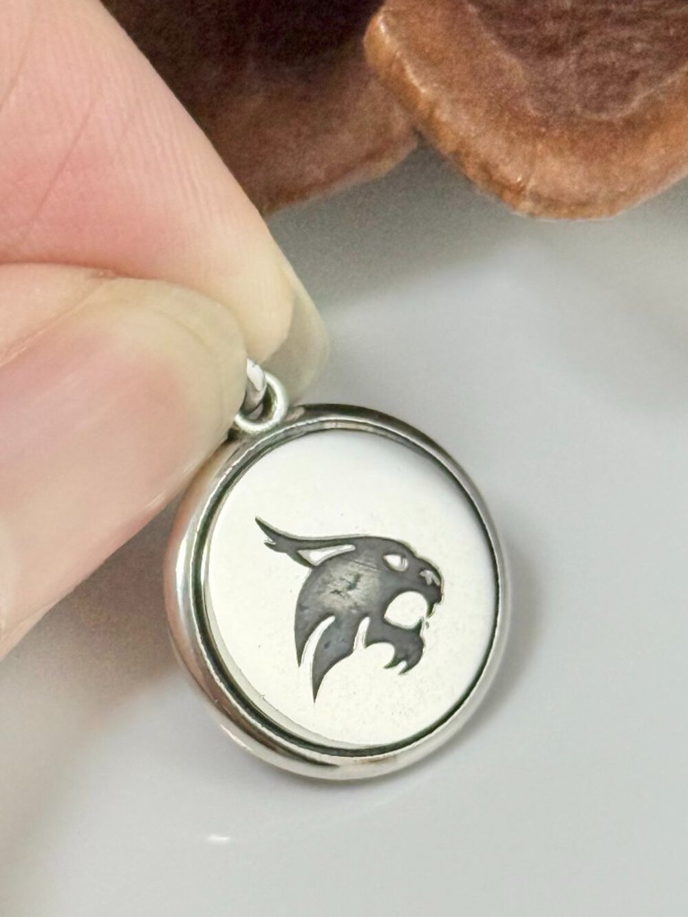Texas State University Disc Charm